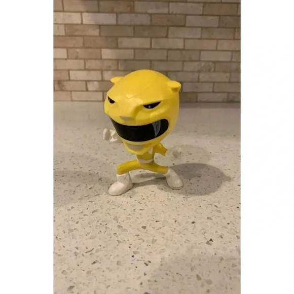 Action Figure Power Rangers Burger King 25th Anniversary YELLOW  2018  sd - Picture 1 of 4